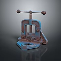 Vise vise tools Hardware tools Processing tools Furniture Realistic 3d model