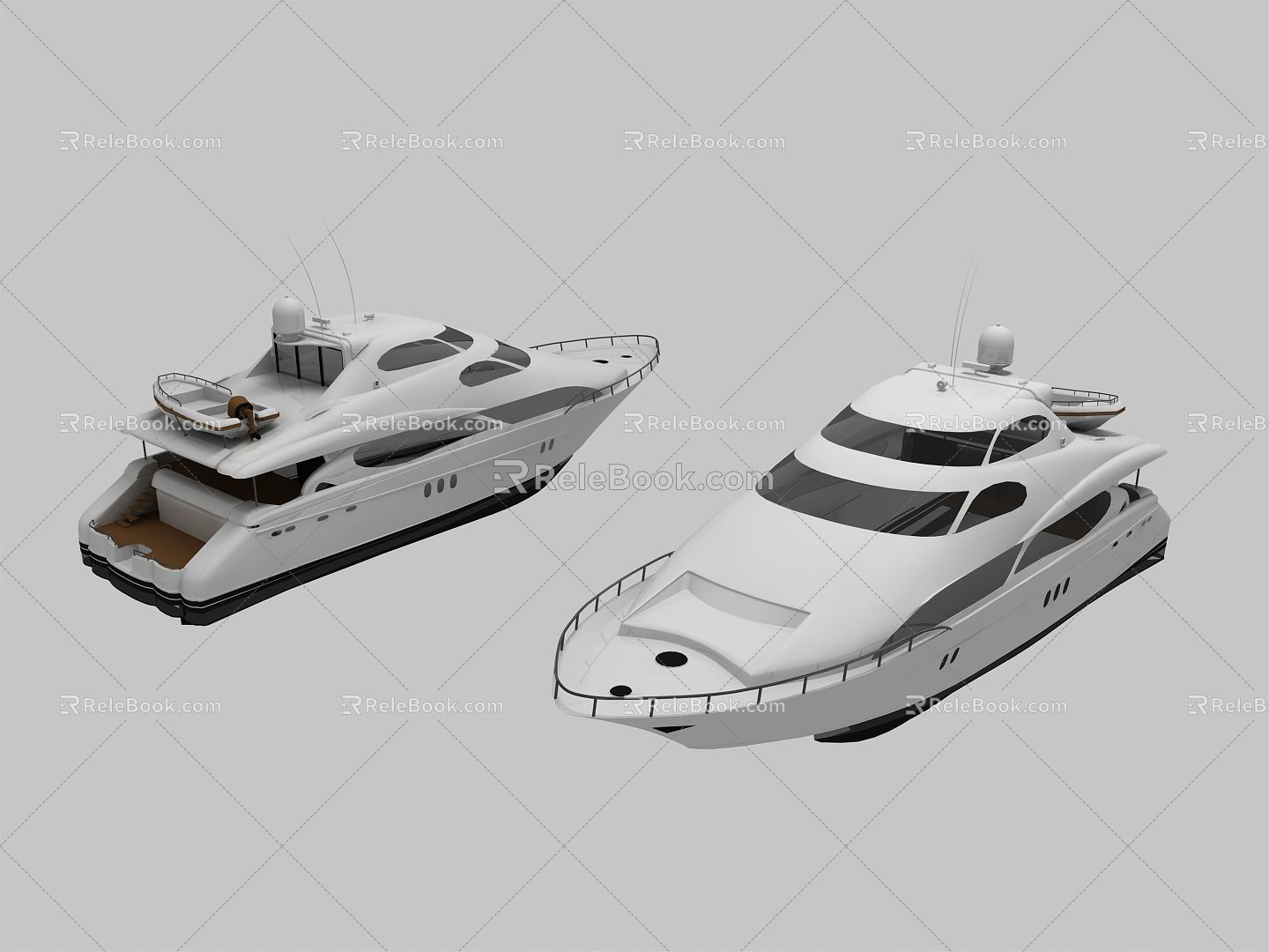 Modern Yacht Luxury Yacht 3d model