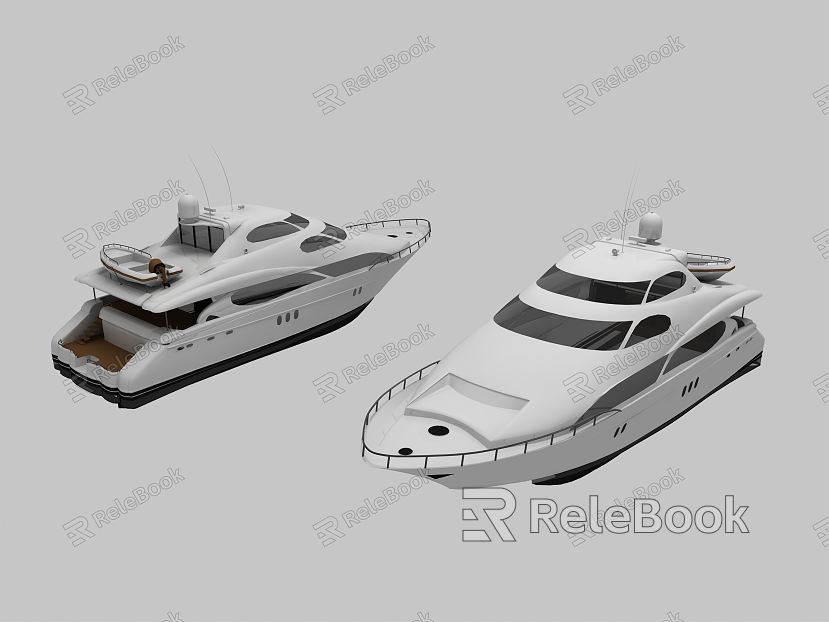 Modern Yacht Luxury Yacht model