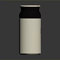 Stylish Coffee Can With Tree Design And Lid For Kitchen Storage 3d model