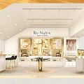 Re Nutriv Luxury Beauty Boutique with Elegant Interior and Product Displays