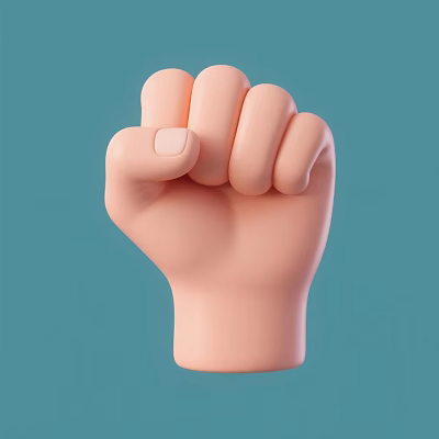 Toy hand fist hand model props artificial hand 3d model Toy hand fist hand model props artificial hand 3d model
