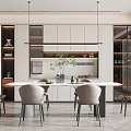 Modern Restaurant 3d model