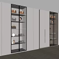 Modern Minimalist Wardrobe With Glass Doors Interior Lighting And Storage Design