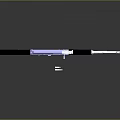 Classic Assault Rifle With Wooden Stock Grip And Metal Barrel Magazine Design