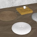 Futon cushion 3d model