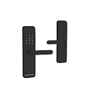 Smart Door Lock With Numeric Keypad And Black Handle Design 3d model