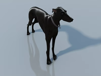 Sorry, the picture mainly shows a dog (a mammal), not a reptile. It's impossible to generate a title with "reptile" as the main subject based on the picture content. Please provide a picture related to reptiles. 3d model