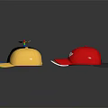 Assorted Colorful Baseball Caps With NY F1 Logos Propeller And Visor Style