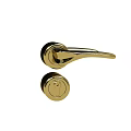 Golden Door Handle With Keyhole And Modern Design For Home Interior