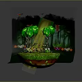 Game Environment Game Scene Fairy Tale Scene Fairy Tale Magic Scene Magic Item Fantasy Scene 3d model