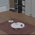 Coffee table 3d model