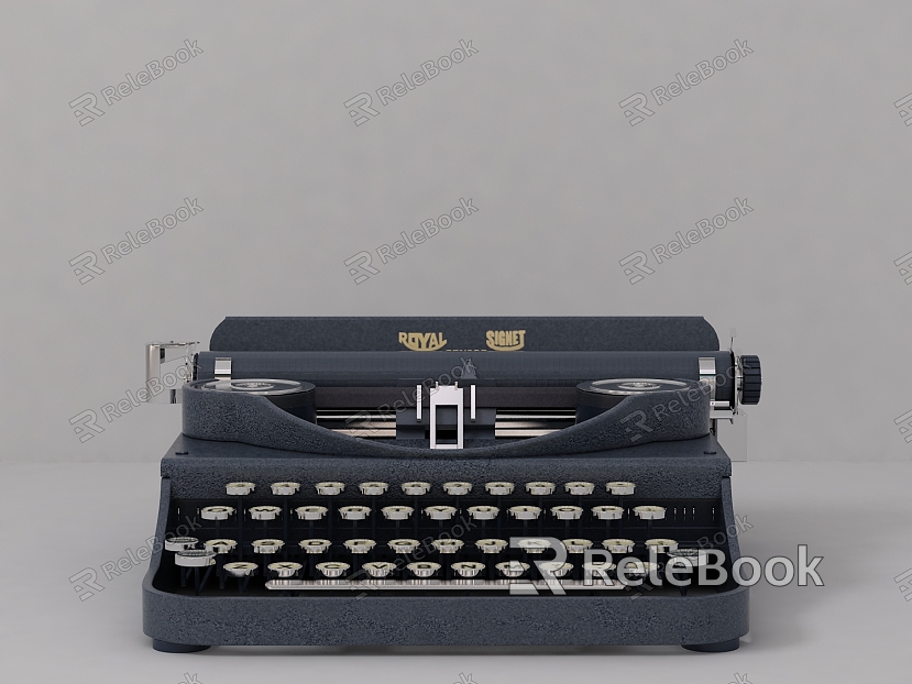 industrial LOFT typewriter nostalgic furniture antique furniture model