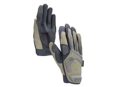 Tactical Work Gloves With Non Slip Palm And Reinforced Fingers Design 3d model