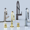 Stylish Modern Faucet Designs With Various Shapes For Kitchen Bathroom Home Use