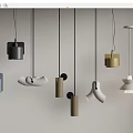 Small chandelier combination 3d model