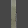 Heavy Duty Metal Safe Door With Secure Lock Handle And Rivet Details Design