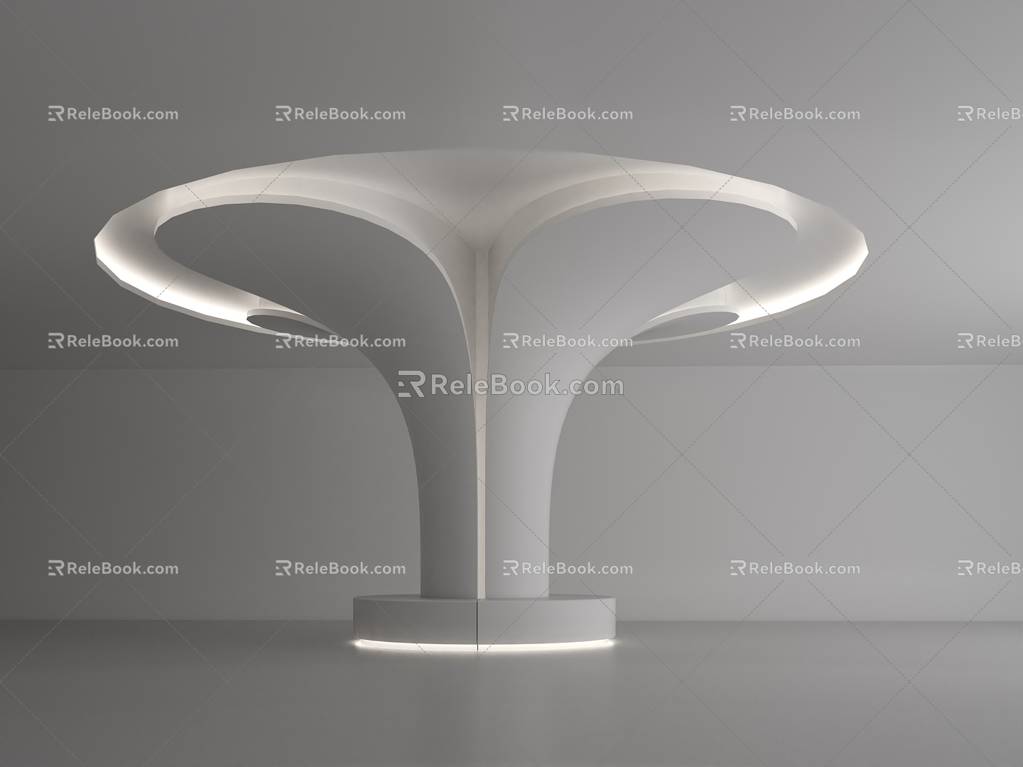 Modern pillar decoration column 3d model