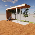 Gallery Frame 3d model