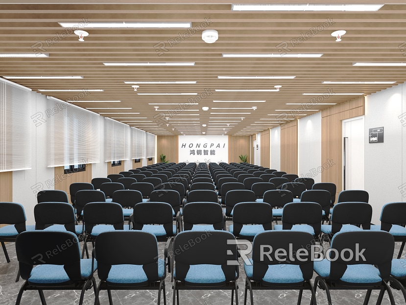 Modern Conference Hall Large Conference Room model