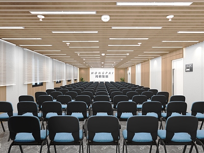 Modern Conference Hall Large Conference Room model