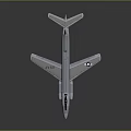Silver Passenger Aircraft Model With Metallic Finish USAF Emblem On Wing Sleek Design And Reflection