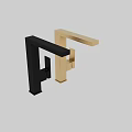 Modern Matte Black Bathroom Faucet With Single Handle Design And Sleek Metal Finish