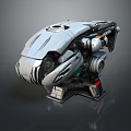 Mech Warrior Mech Soldier Machine Battlearm Mechanical Battlearm Machine Fighter Robot 3d model
