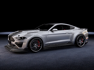 Hyundai Ford Mustang 3d model