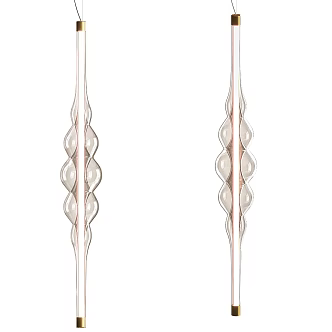 frequency crystal chandelier 18w 3d model