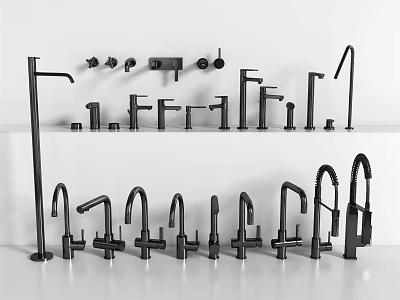 Modern faucet 3d model