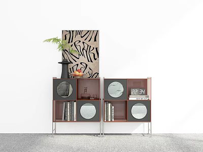 Modern Side Cabinet Side Cabinet Decoration Sideboard Cabinet Storage Cabinet Decorative Cabinet Side Cabinet 3d model