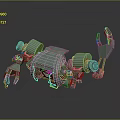 Robot Arm Mechanical Arm Robot Arm Robot Head Robot Parts Robot Hand Manipulator 3d model