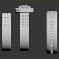 Shiny Silver Rings Adorned With Diamond Accents For Stylish Fashion Jewelry