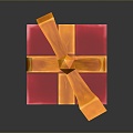 Gift Box Ribbon Box Birthday Gift Packaging Box Gift 3d model