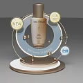 Golden Art Installation Featuring THE WHOO Bottle With NEW Label And Day Night Revitalizing Elements
