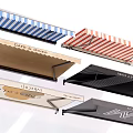 Colorful Striped Awnings For Cafe Restaurant With Various Designs And Logos