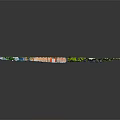 Vibrant Cartoon City Layout 3D Model with Buildings Roads and Green Areas