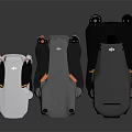 Modern Foldable Wing Drones With Camera In White Gray And Dark Gray Design