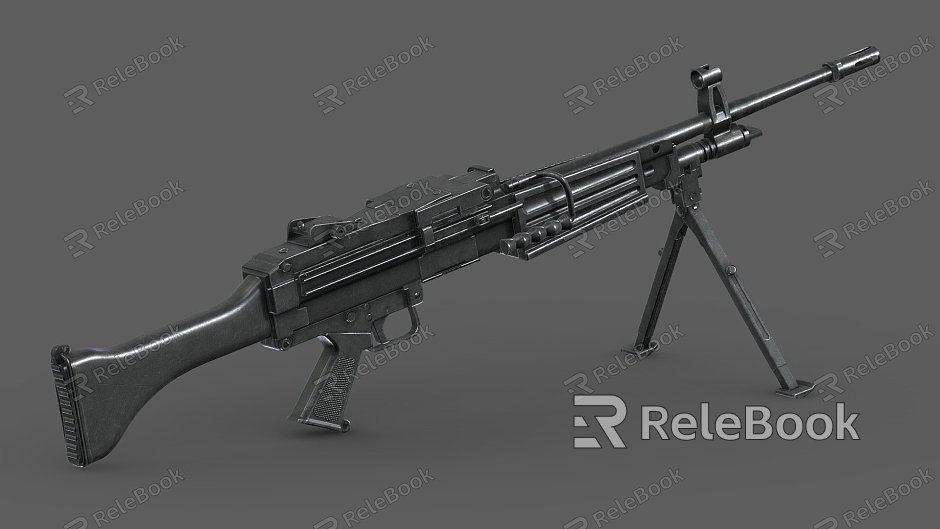 light machine gun model