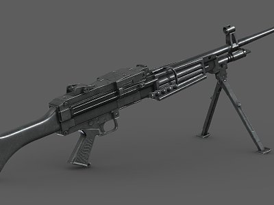 light machine gun model