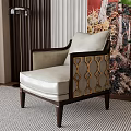 Single sofa 3d model