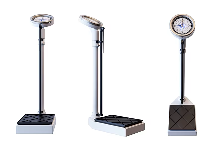 Modern Scales Medical Health Weighing Scales 3d model