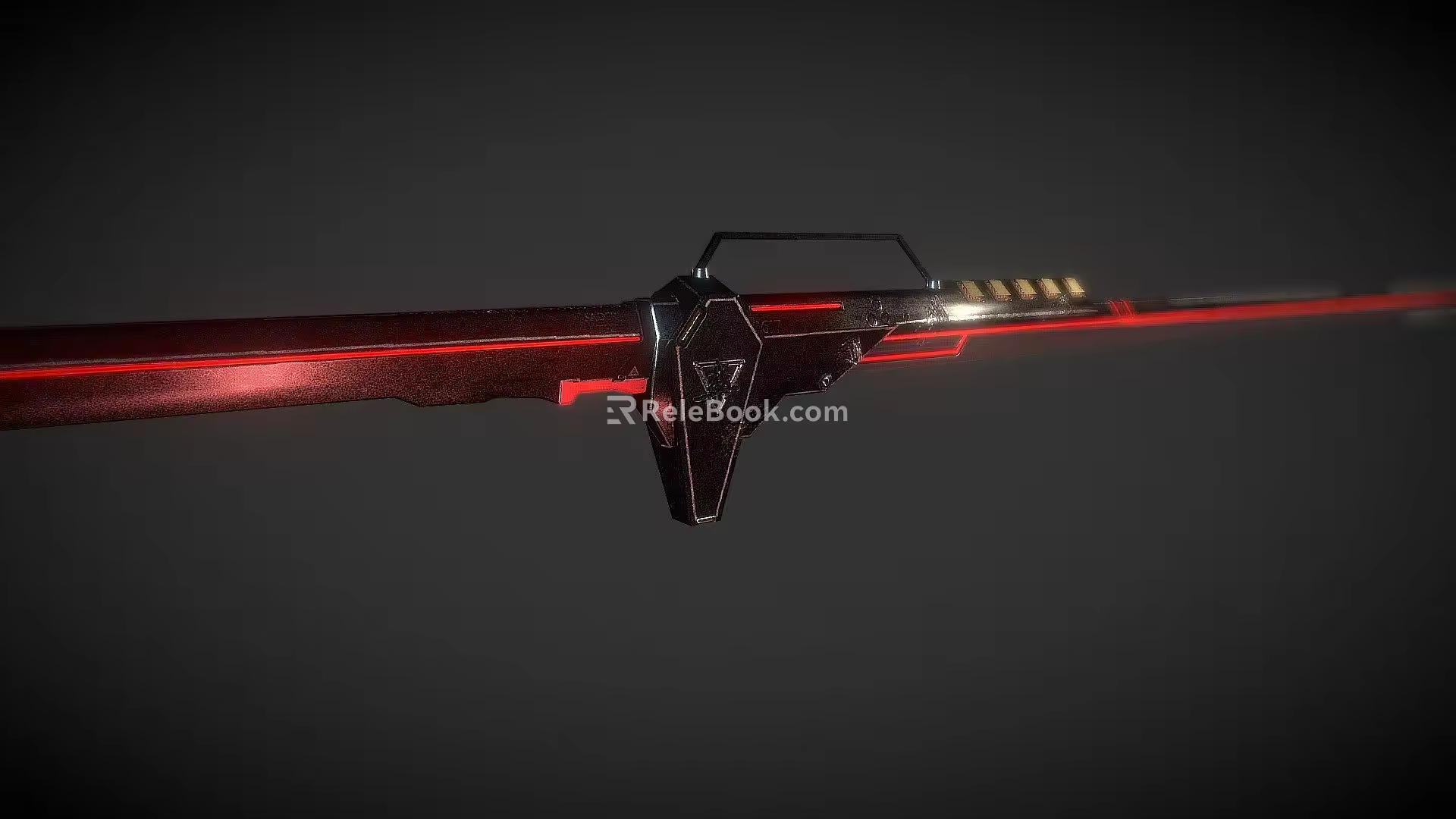 Science Fiction Sword 3d model