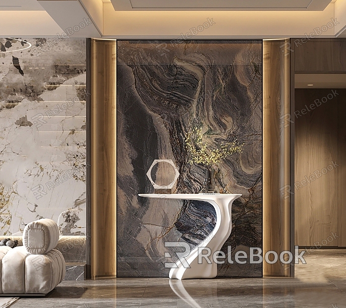 Light Luxury Entrance model