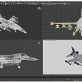 China Taiwan Province Air Force F16V F16D Two-seater Fighter F16 Block72 Viper F16 3d model