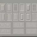 Various White Door And Window Design Styles For Home Interior Decoration