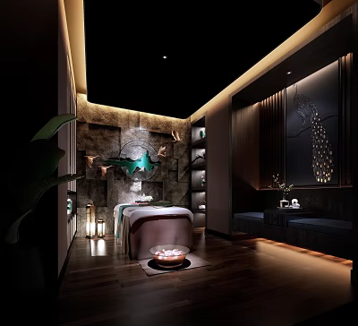 New Chinese SPA 3d model