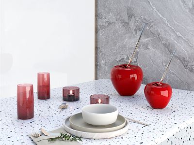 Modern Tableware Ornaments model