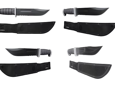 Modern Dagger 3d model Modern Dagger 3d model